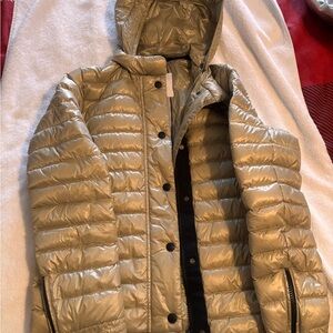 Bogner Women's Gold Puffer Jacket